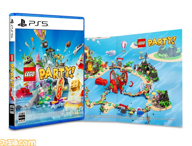 『LEGO Party！』Switch＆PS5向け用のパッケージ版が11月6日に発売決定。永久封入特典には表裏ジャケットと海賊ゾーンマップが付属【レゴ】
