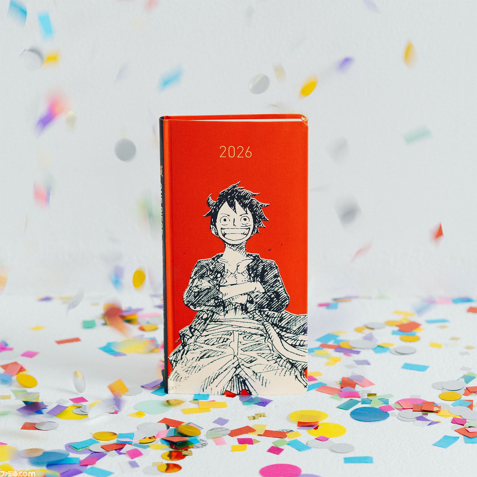 ONE PIECE ほぼ日手帳 2026　カバー付 ONE PIECE magazine / 手帳本体オリジナル ONE PIECE ［A6/1日1