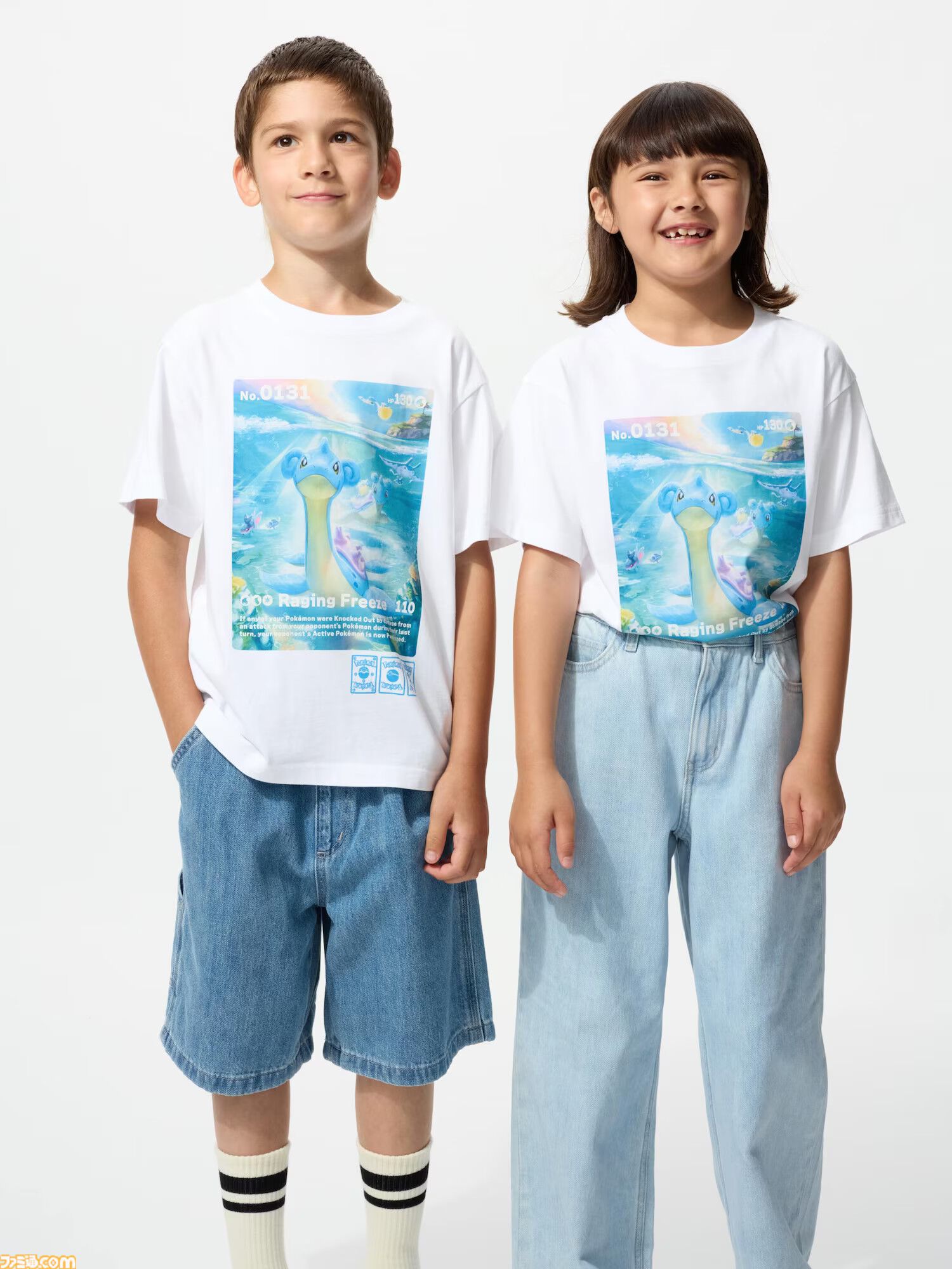『ポケカ』『ポケポケ』カードイラストを使用したUTコラボアパレル本日（8/11）発売。歴代“ピカチュウ”コラージュTシャツや“イーブイ”スウェットなど