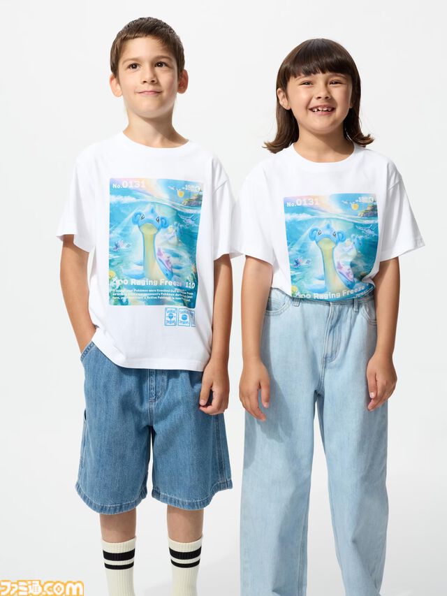 『ポケカ』『ポケポケ』カードイラストを使用したUTコラボアパレル本日（8/11）発売。歴代“ピカチュウ”コラージュTシャツや“イーブイ”スウェットなど