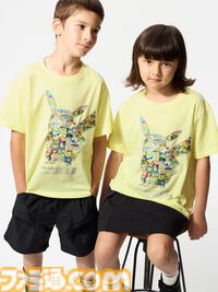 『ポケカ』『ポケポケ』カードイラストを使用したUTコラボアパレル本日（8/11）発売。歴代“ピカチュウ”コラージュTシャツや“イーブイ”スウェットなど