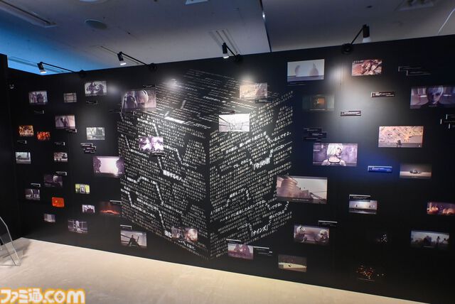 【ネタバレ注意】『NieR』シリーズ15周年展覧会が開幕！ 等身大2Bやママなどの立体物、思い出のシーンやセリフ、多数の関係者コメントなど、さまざまな形で作品の“記録”を展示。最後の“思い出の場所”は必見
