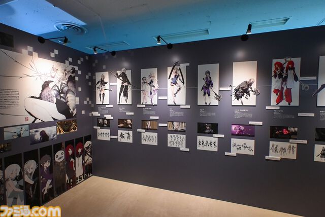 【ネタバレ注意】『NieR』シリーズ15周年展覧会が開幕！ 等身大2Bやママなどの立体物、思い出のシーンやセリフ、多数の関係者コメントなど、さまざまな形で作品の“記録”を展示。最後の“思い出の場所”は必見