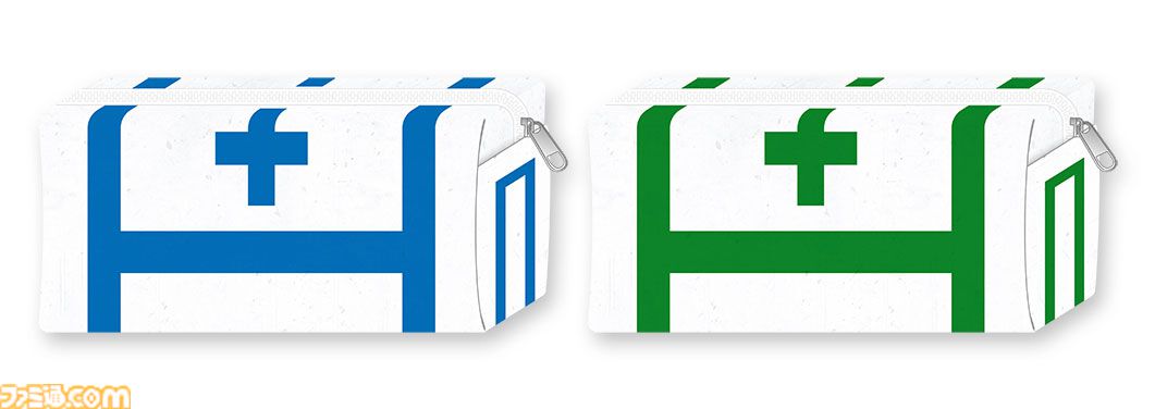 ディノクライシス』止血剤と回復剤デザインのポーチ、歴代パッケージの