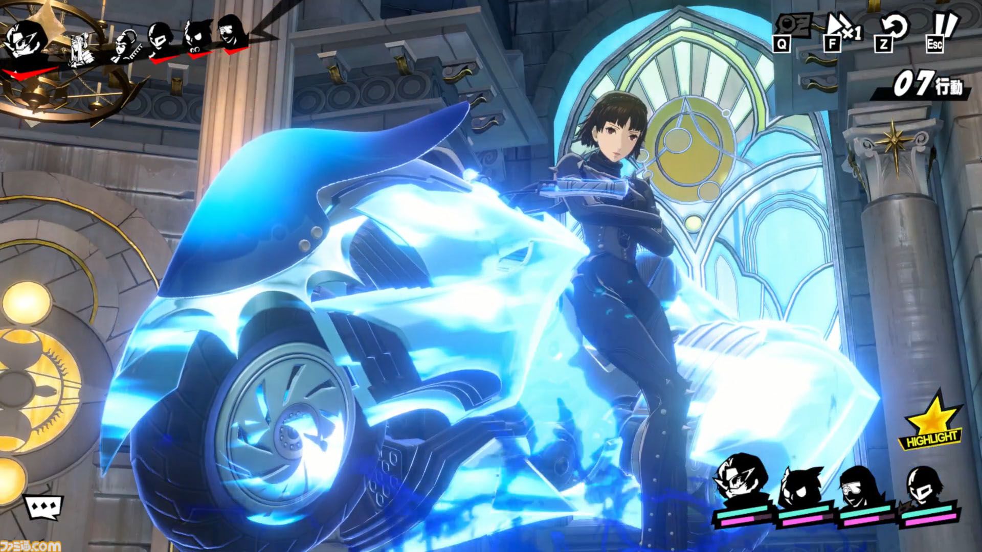 『P5X』新島真（クイーン）の固有バフ“ブチ切れ”が最高。爆イケ老婦人に支えられて輝く世紀末覇者先輩伝説【ペルソナ5: The Phantom X】