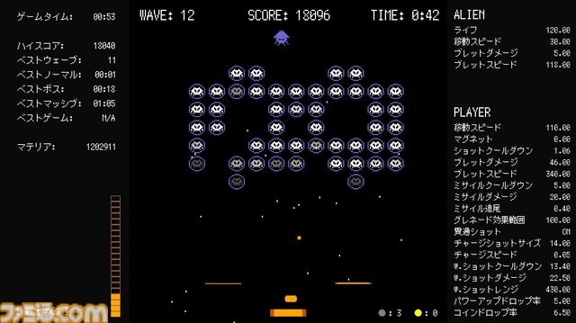 『ZENVADER（ゼンベーダー）』配信開始。禅（ゼン）の境地に至るローグライト弾幕インベーダーゲーム。『ホロウナイト』などを日本語化したゲーム翻訳者が開発