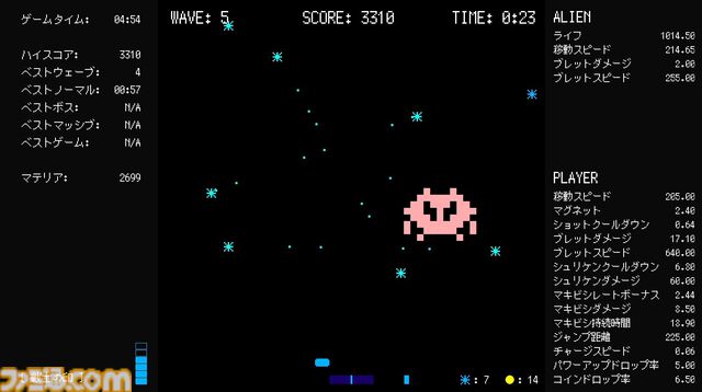 『ZENVADER（ゼンベーダー）』配信開始。禅（ゼン）の境地に至るローグライト弾幕インベーダーゲーム。『ホロウナイト』などを日本語化したゲーム翻訳者が開発