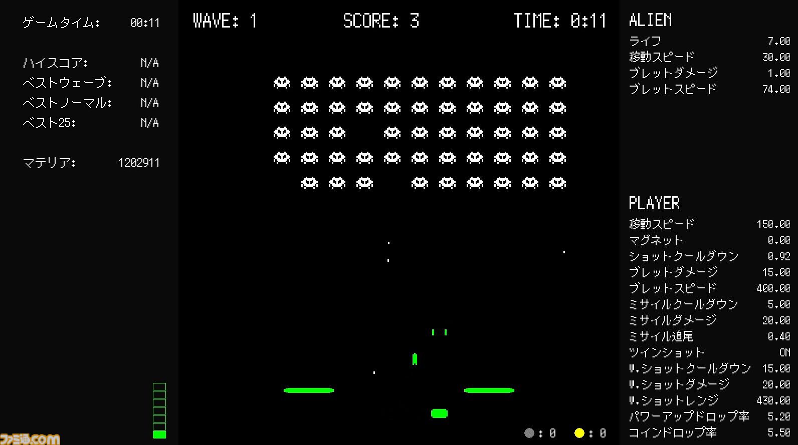 ZENVADER（ゼンベーダー）』配信中。禅（ゼン）の境地に至るローグライト弾幕インベーダーゲーム。『ホロウナイト』などを日本語化したゲーム翻訳者が開発  | ゲーム・エンタメ最新情報のファミ通.com
