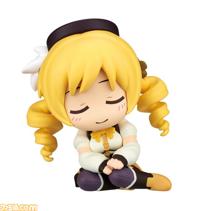 『まどマギ』まどか、ほむら、マミたちが肩ズンFig.に登場。すやすや眠る3人とキュゥべえの表情がかわいい【9月中旬発売】