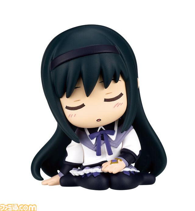 『まどマギ』まどか、ほむら、マミたちが肩ズンFig.に登場。すやすや眠る3人とキュゥべえの表情がかわいい【9月中旬発売】