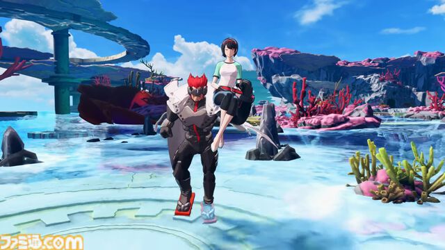 『デジモンストーリー タイムストレンジャー』デジモンに乗って旅する“デジライド”の紹介動画が公開。ベルゼブモンとはバイクのふたり乗りが可能