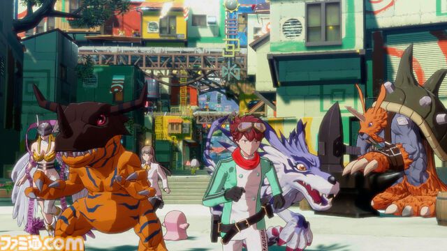 『デジモンストーリー タイムストレンジャー』デジモンに乗って旅する“デジライド”の紹介動画が公開。ベルゼブモンとはバイクのふたり乗りが可能