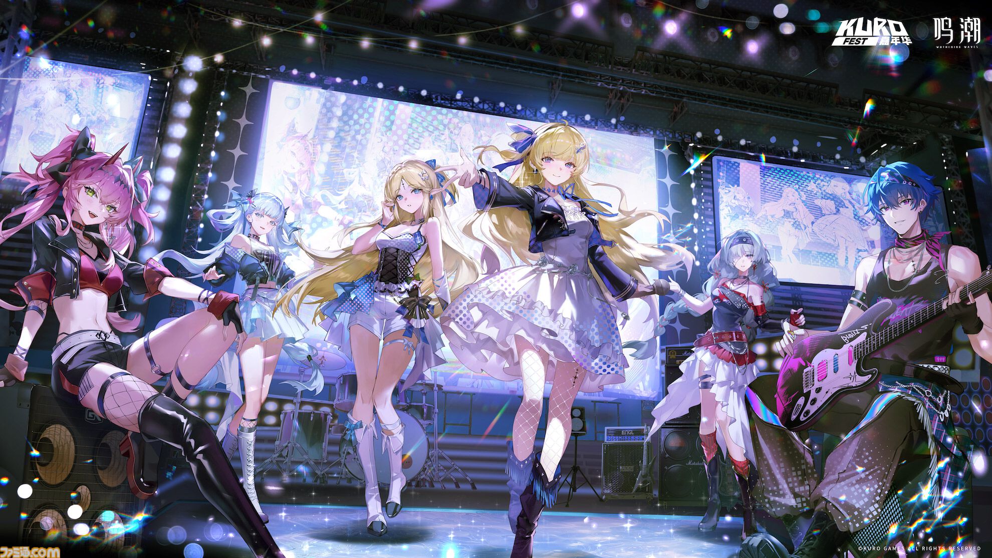 鳴潮』『パニグレ』中国限定のリアルお祭りイベント“KURO FEST”で