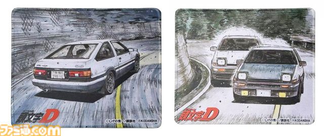 『頭文字D』藤原拓海のAE86を再現した無線マウスが販売中。手のひらサイズでインテリアとしても飾れる。オリジナルデザインのマウスパッドも付属