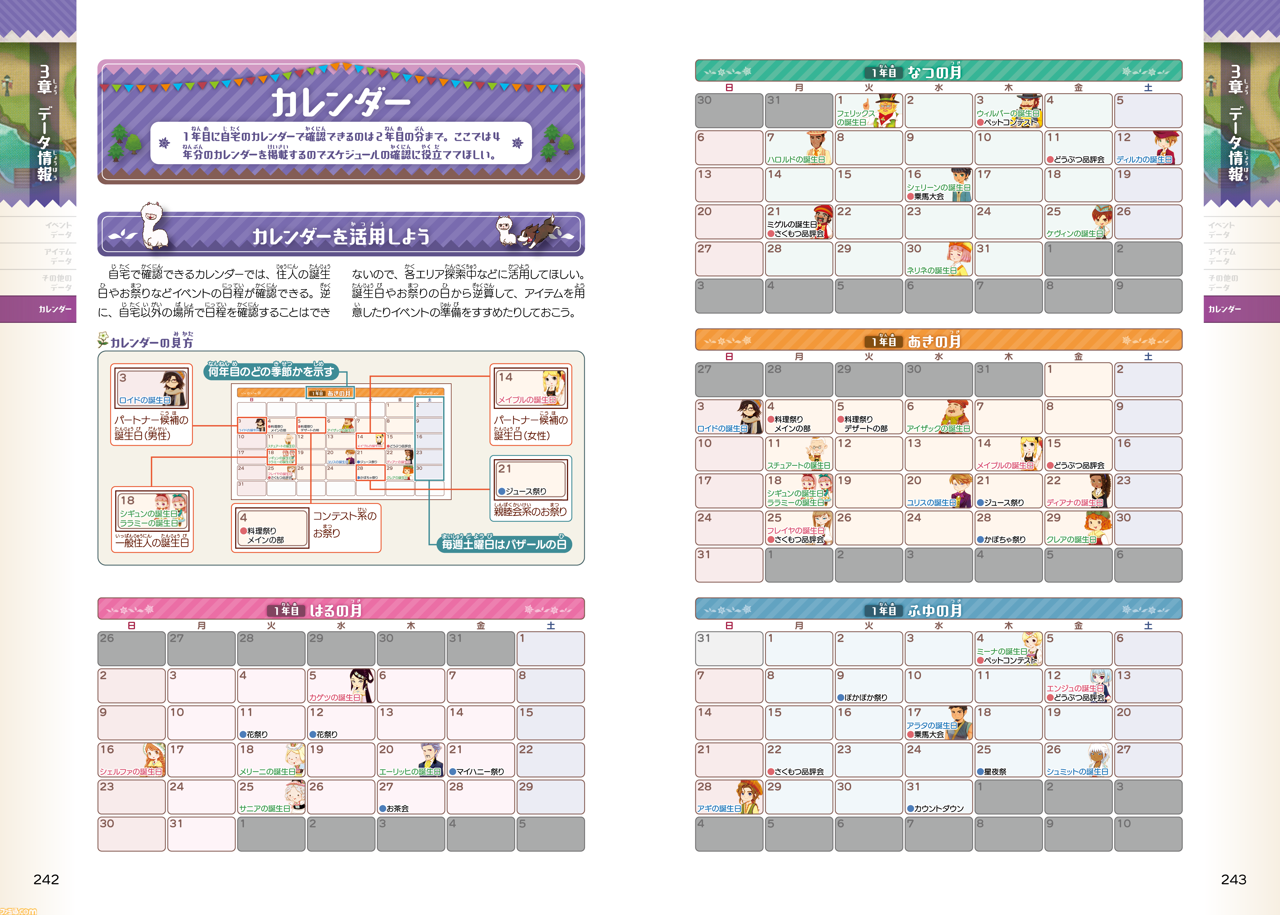 牧場物語 Let's！風のグランドバザール』公式ガイドブックが本日（8月