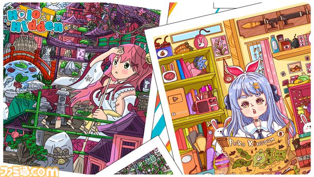 『Holo Hidden』イラストに隠れたホロライブファを探し出すかくれんぼアドベンチャー8/29にリリース。がうる・ぐらさんが主役の2Dアクションゲーム『GuraQuest』も本日（8/14）より無料配信開始