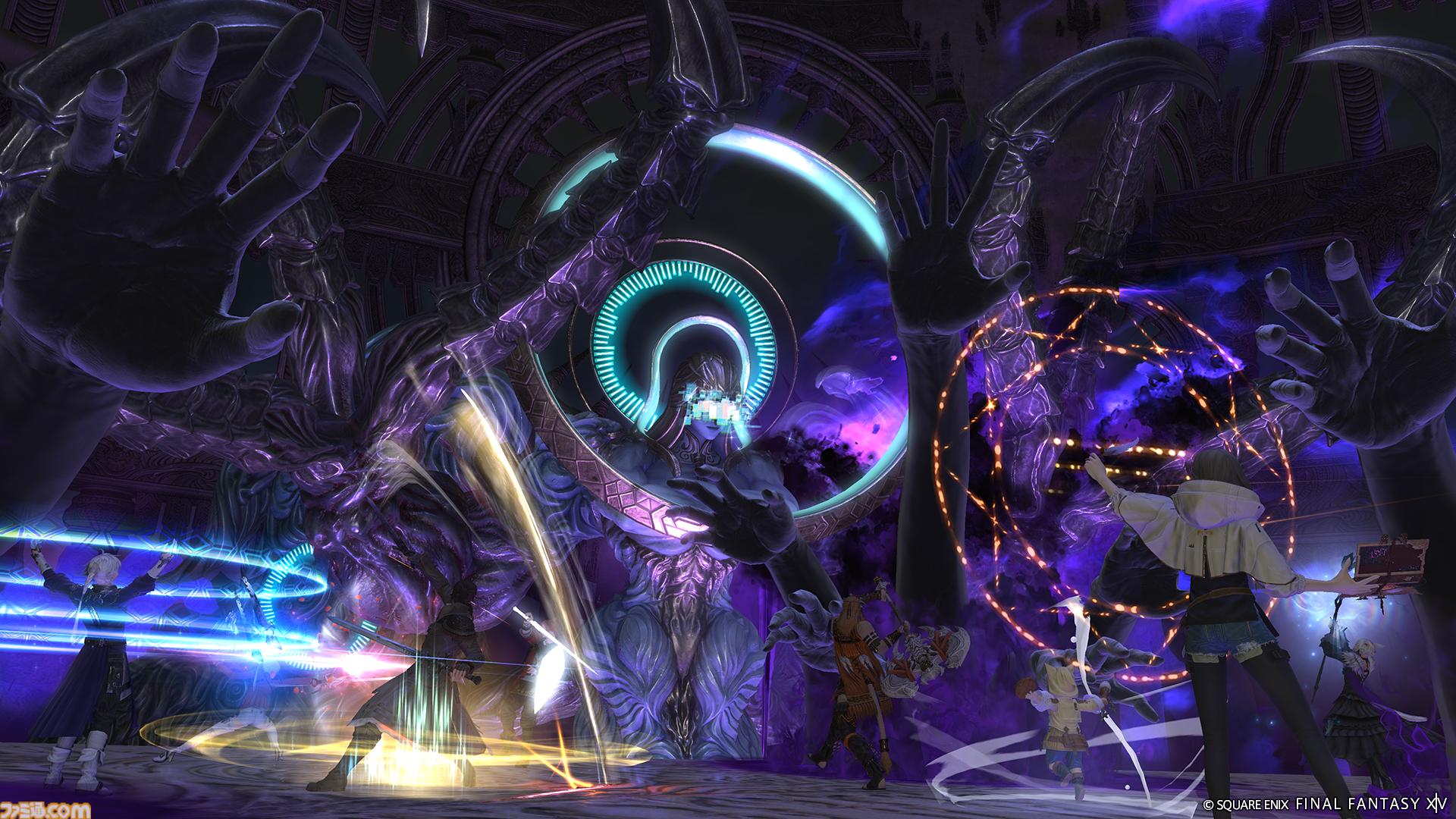 『FF14』パッチ7.3“サンドリア:ザ・セカンドウォーク”に登場する麒麟やアルテマ＆オメガらのボスCGが公開。“永遠の闇討滅戦”のSSも