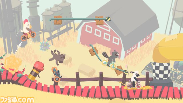 『Ultimate Sheep Raccoon』8人マルチが体験可能な期間限定デモが8月15日～18日に配信。新キャラのワニや新ブロックなど、前回のデモから追加要素も盛り沢山
