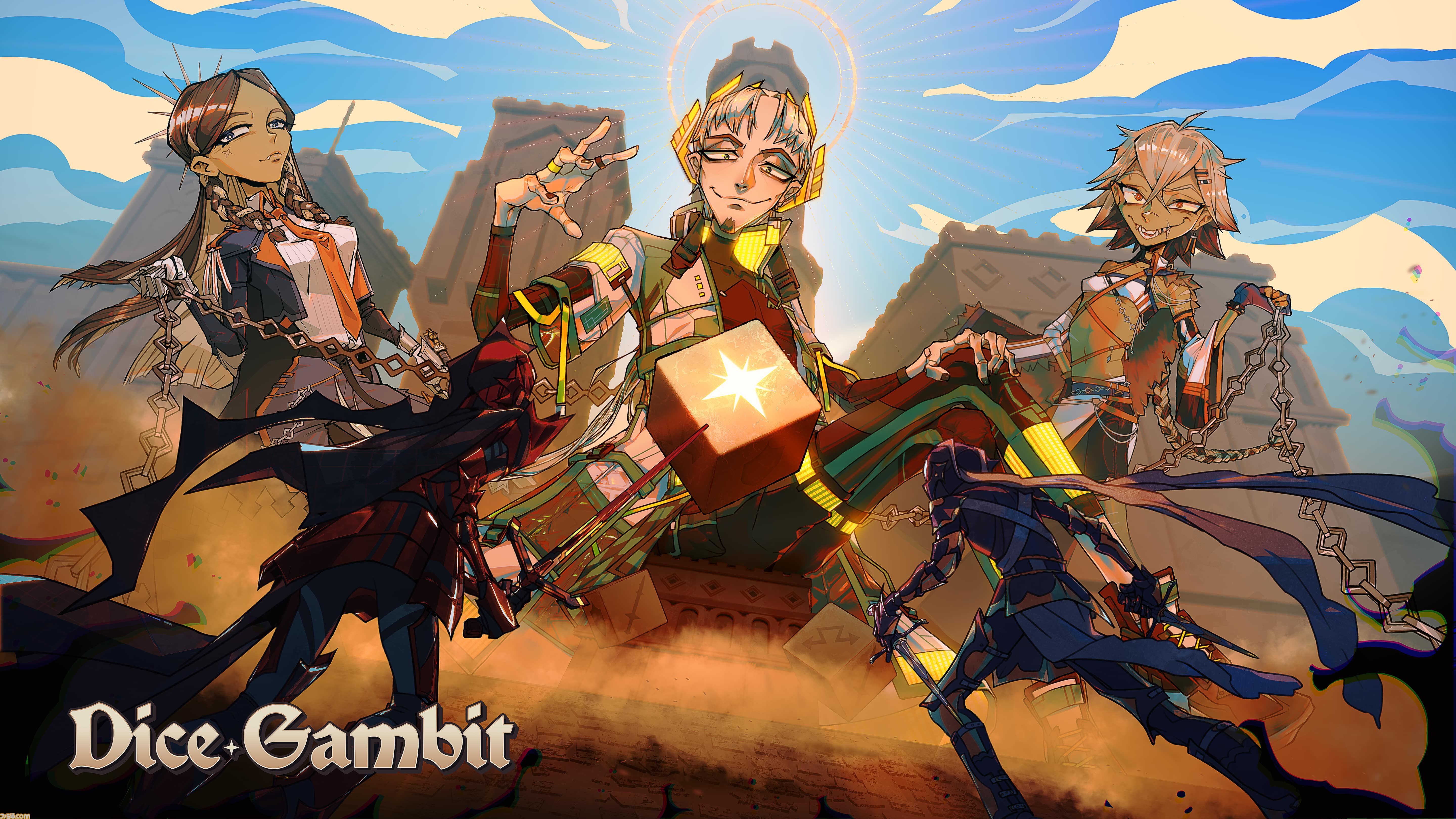 『ダイス・ギャンビット Dice Gambit』ダイスを振って戦いに挑むターン制ストラテジーがリリース。ステータスやスキル、名や姿までカスタム可能なキャラクターを率いて国家に名を轟かせ