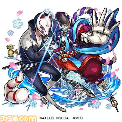 【ペルソナ5R】『モンスト』コラボが8月16日開催。ジョーカーなど怪盗団メンバーがガチャで登場。ジュスティーヌ＆カロリーヌやパレスの主はコラボクエストに出現