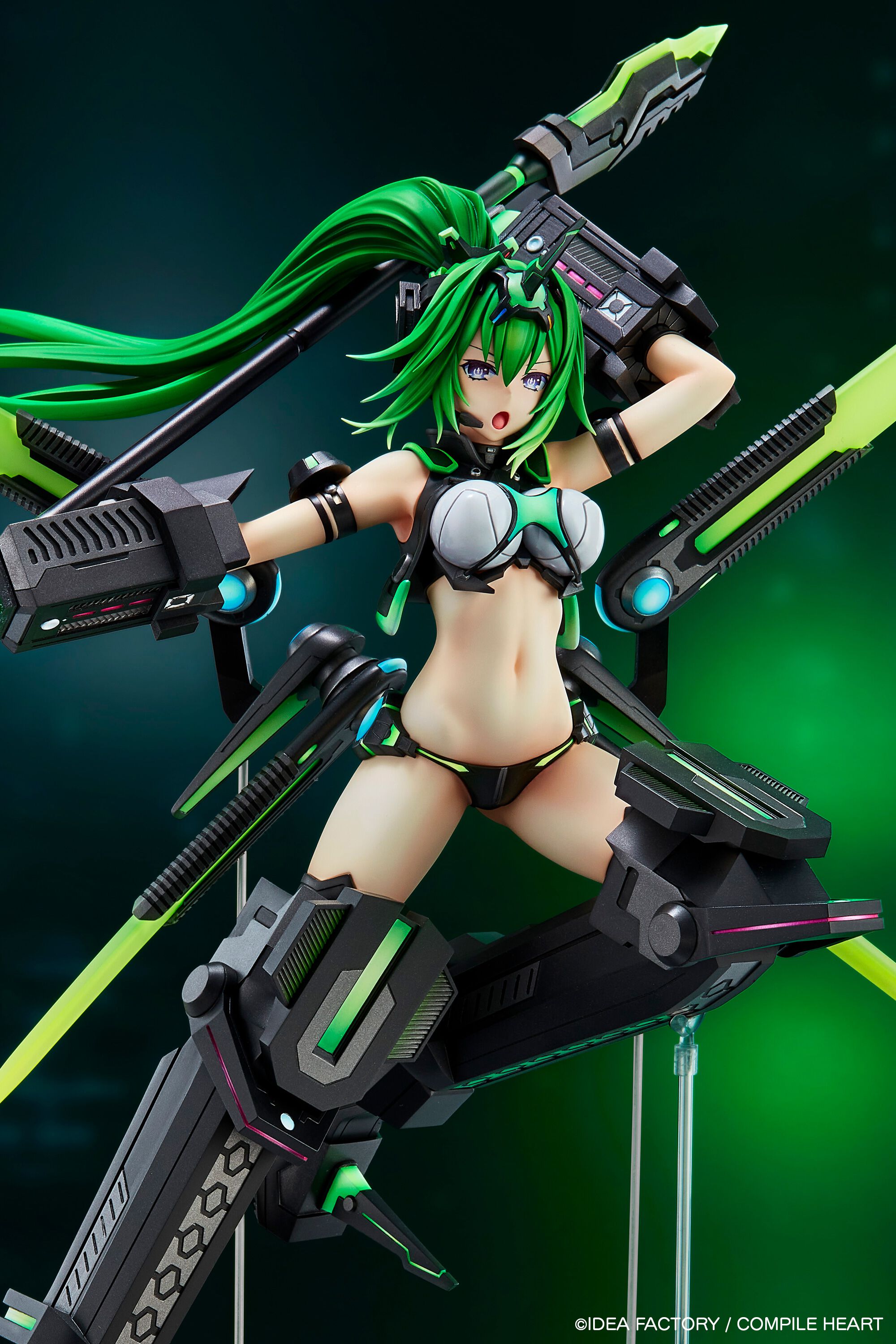 新次元ゲイム ネプテューヌ NEXT GREEN 1/7スケール 135007e7085979a7d5b41ce54c0e54