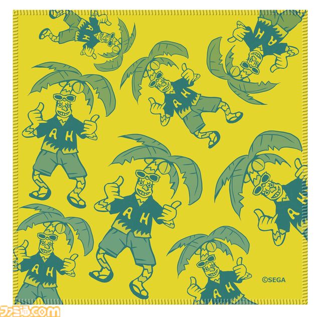 『龍が如く8』アロハポーズを決める桐生一馬＆春日一番のタペストリーで気分上々。ポップアップショップ商品の予約受付が開始