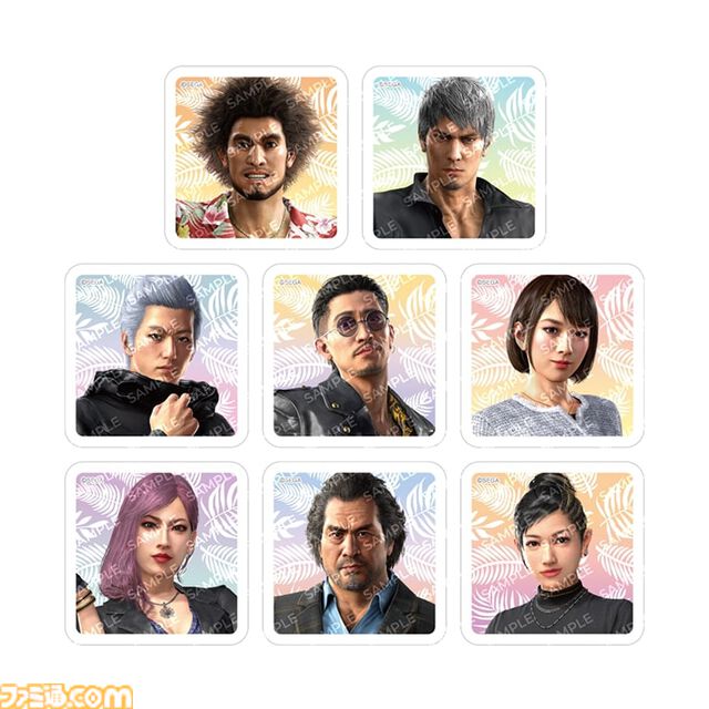 『龍が如く8』アロハポーズを決める桐生一馬＆春日一番のタペストリーで気分上々。ポップアップショップ商品の予約受付が開始