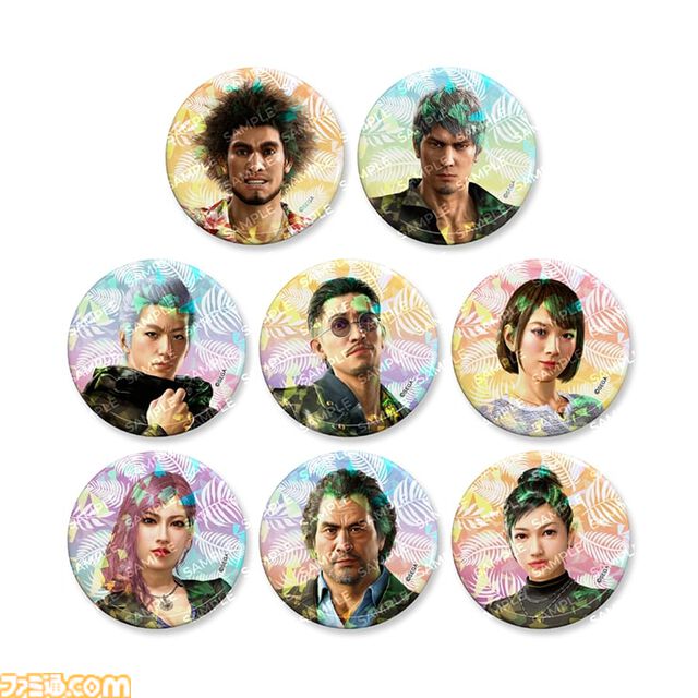 『龍が如く8』アロハポーズを決める桐生一馬＆春日一番のタペストリーで気分上々。ポップアップショップ商品の予約受付が開始