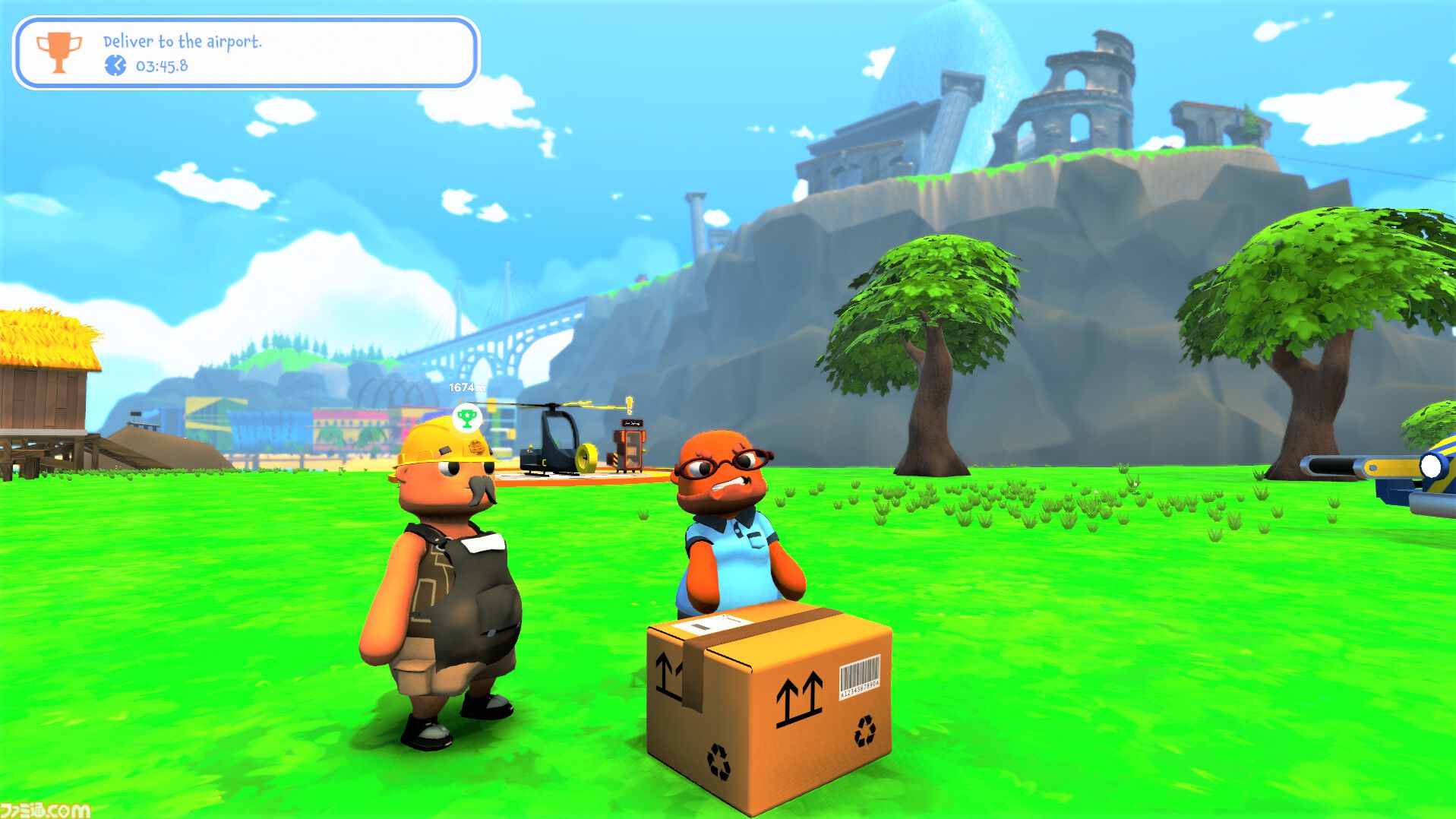 『Totally Reliable Delivery Service』ふにゃふにゃ配達員のハチャメチャ配送シミュレーションがEpic Gamesストアで無料配布中。人探しアドベンチャー『Hidden Folks』も