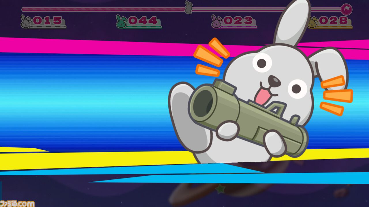 『ラッピーゲームス』TBS朝番組“ラヴィット！”のマスコット・ラッピーを操作する対戦アクションが発売決定。最大4人で遊べるパーティゲーム