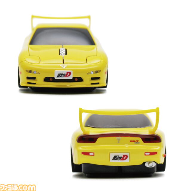 『頭文字D』高橋啓介が乗る“マツダ RX-7（FD3S型）”を再現した無線マウスが販売中。細部までこだわりを感じる仕上がり。オリジナルデザインのマウスパッドも付属