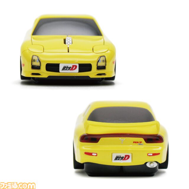 『頭文字D』高橋啓介が乗る“マツダ RX-7（FD3S型）”を再現した無線マウスが販売中。細部までこだわりを感じる仕上がり。オリジナルデザインのマウスパッドも付属