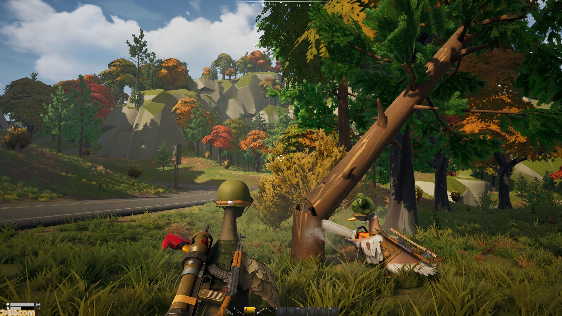 『DUCKSIDE』銃を持ったカモのサバイバルクラフト。PS5、Xbox Series X|Sでのアーリーアクセスが9月4日に開始【いわばカモ版『RUST』】