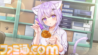 『おかゆにゅ～～む！』急遽延期となっていたSteam版が配信開始。猫又おかゆと甘々な同棲生活が楽しめる純愛ノベルゲーム