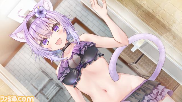 『おかゆにゅ～～む！』急遽延期となっていたSteam版が配信開始。猫又おかゆと甘々な同棲生活が楽しめる純愛ノベルゲーム