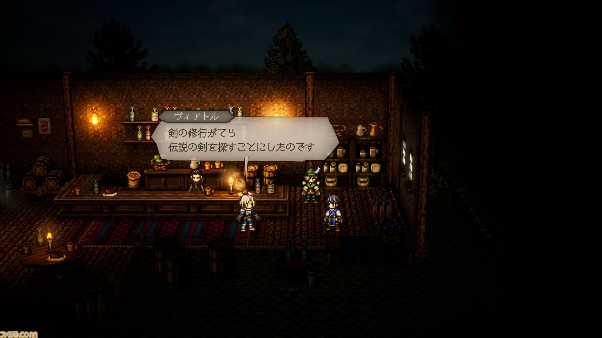 『オクトパストラベラー0』オルステラ大陸で描かれる復讐の物語。故郷を復興させるタウンビルド、主人公のジョブ選択、アビリティ付け替えなど新要素を紹介