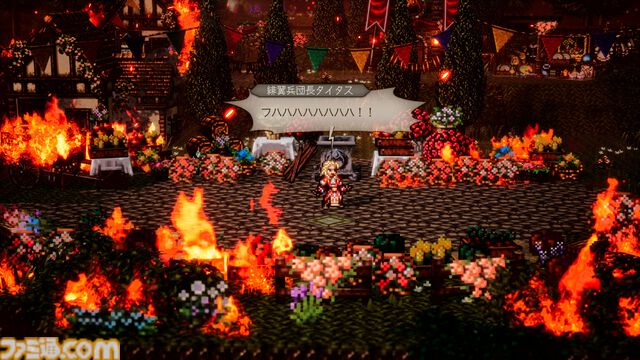 『オクトパストラベラー0』オルステラ大陸で描かれる復讐の物語。故郷を復興させるタウンビルド、主人公のジョブ選択、アビリティ付け替えなど新要素を紹介
