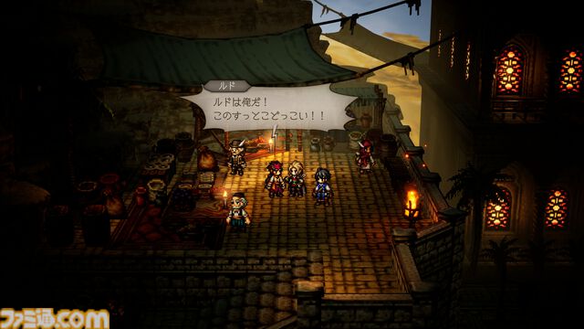 『オクトパストラベラー0』オルステラ大陸で描かれる復讐の物語。故郷を復興させるタウンビルド、主人公のジョブ選択、アビリティ付け替えなど新要素を紹介