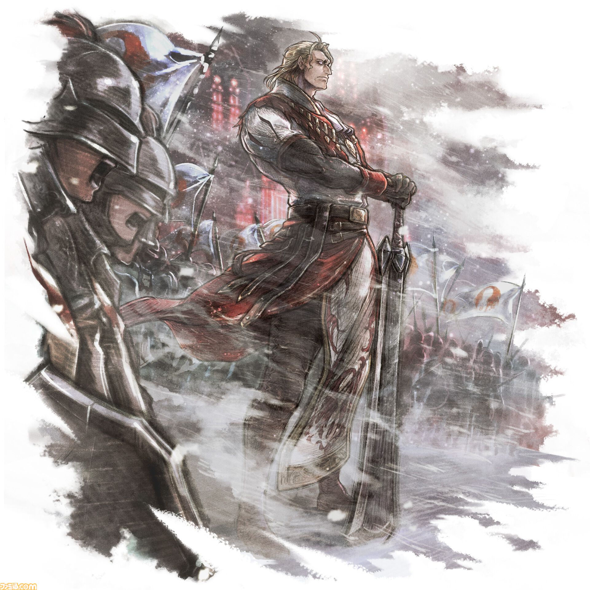 『オクトパストラベラー0』オルステラ大陸で描かれる復讐の物語。故郷を復興させるタウンビルド、主人公のジョブ選択、アビリティ付け替えなど新要素を紹介