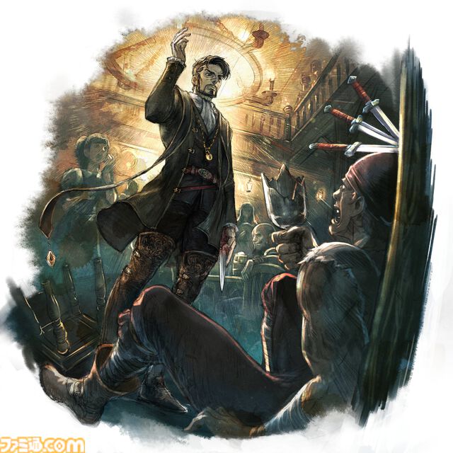 『オクトパストラベラー0』オルステラ大陸で描かれる復讐の物語。故郷を復興させるタウンビルド、主人公のジョブ選択、アビリティ付け替えなど新要素を紹介