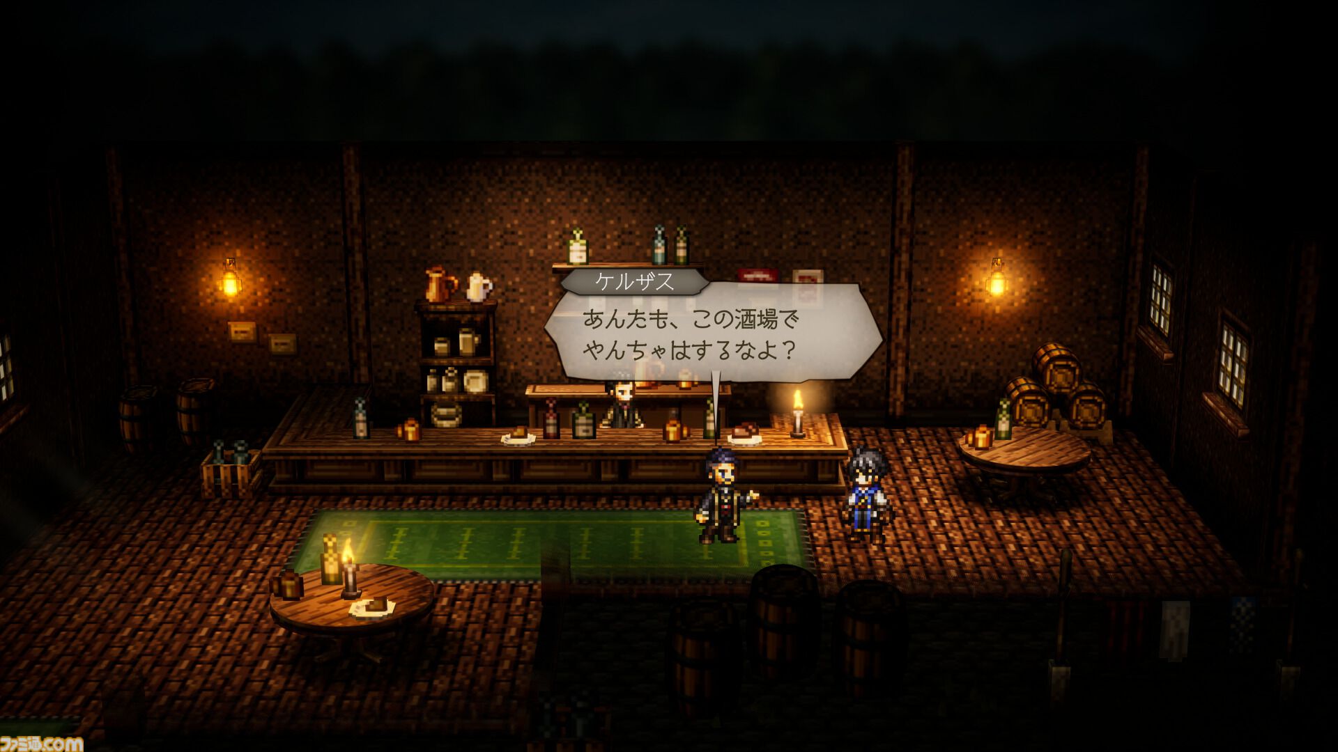『オクトパストラベラー0』オルステラ大陸で描かれる復讐の物語。故郷を復興させるタウンビルド、主人公のジョブ選択、アビリティ付け替えなど新要素を紹介