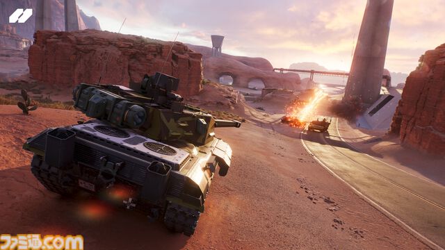 『World of Tanks: HEAT』戦車×ヒーローシューターの新作をウォーゲーミングが発表。航空爆撃支援やレールガンが飛び交う、ド派手な高速タンクバトルを初お披露目【オンラインプレスイベントリポート】