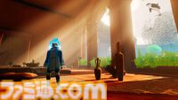 『風ノ旅ビト』クリエイターが贈る新作サーフィンアドベンチャー『Sword of the Sea』本日（8/19）配信。砂と海広がる不毛の地でトリックきめながら爽快に駆ける