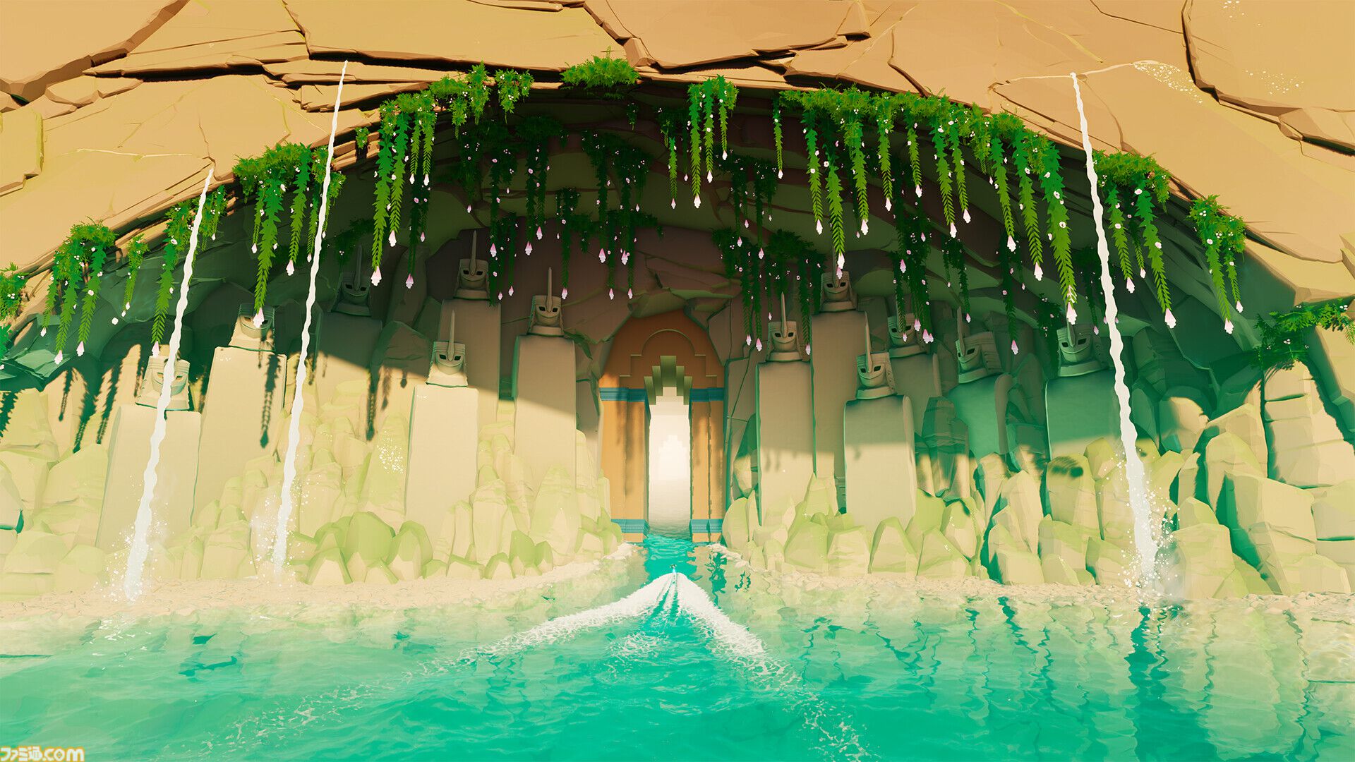 『風ノ旅ビト』クリエイターが贈る新作サーフィンアドベンチャー『Sword of the Sea』本日（8/19）配信。砂と海広がる不毛の地でトリックきめながら爽快に駆ける