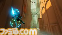 『風ノ旅ビト』クリエイターが贈る新作サーフィンアドベンチャー『Sword of the Sea』本日（8/19）配信。砂と海広がる不毛の地でトリックきめながら爽快に駆ける