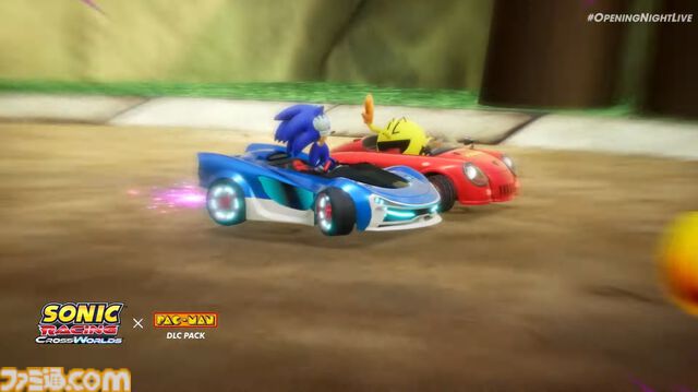 『ソニックレーシング クロスワールド』にパックマン参戦。『パックマンワールド2 リ・パック』にソニック参戦。クロスオーバーコラボが発表【gamescom 2025】