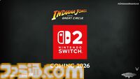 『インディ・ジョーンズ/大いなる円環』がSwitch2で2026年に発売決定。9月4日配信のDLC『巨人の教団』の最新トレーラーも公開【gamescom 2025】