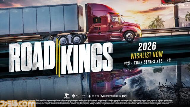 『ユーロ トラック シミュレーター（ETS）』味を感じるトラックドライブ＆配達シミュレーターらしき新作『ROAD KINGS』2026年発売予定【gamescom 2025】