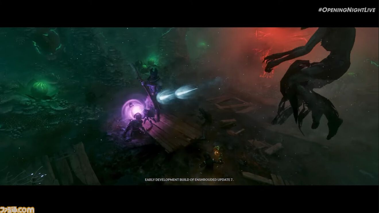 『Enshrouded』追加コンテンツ『WAKE OF THE WATER』が発表。ロマン溢れるお宝部屋、5人で起動する謎の魔法陣、巨大な雄たけびを上げるボス。海に潜む古代都市が描かれた映像が公開【gamescom 2025】