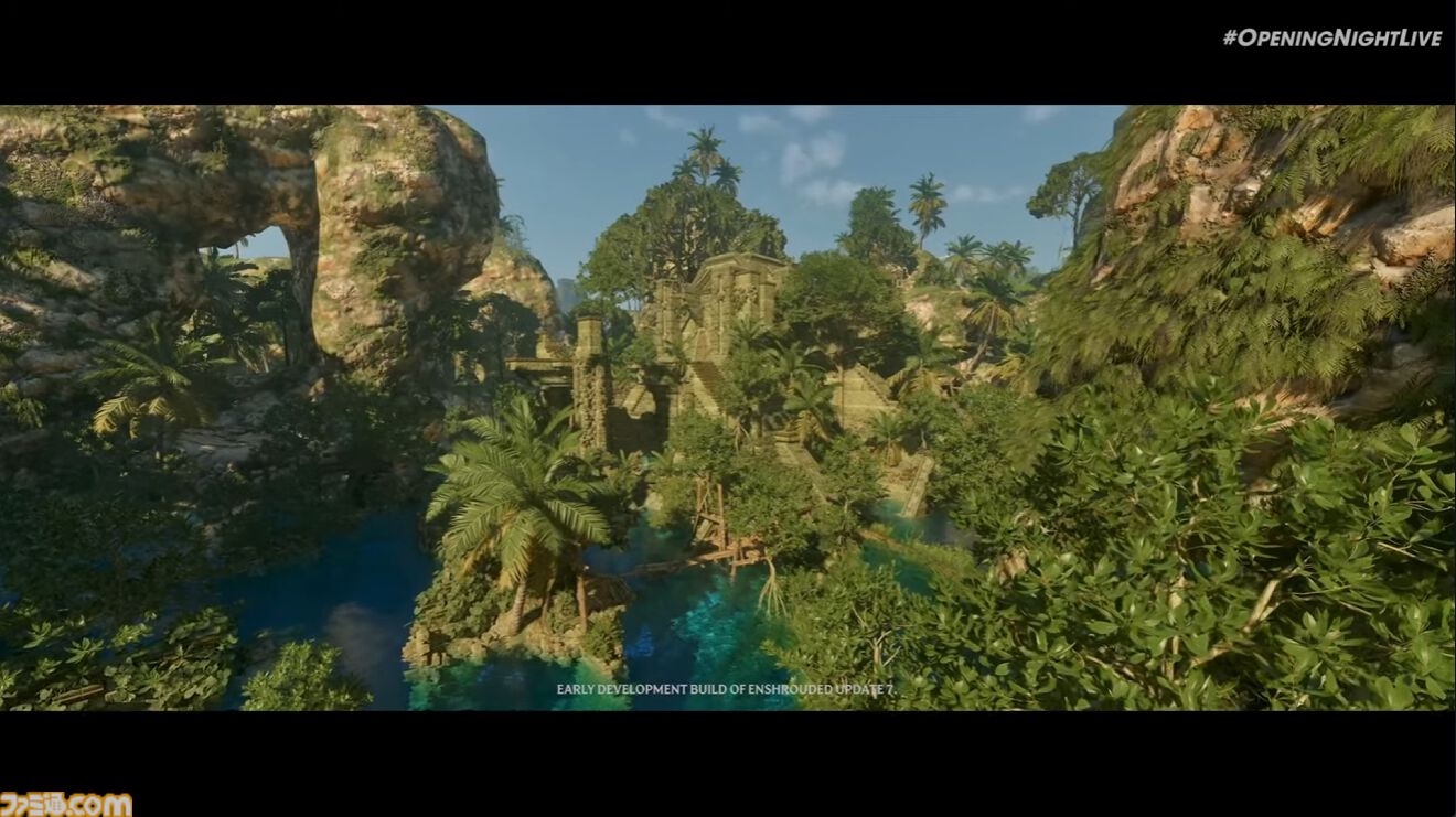『Enshrouded』追加コンテンツ『WAKE OF THE WATER』が発表。ロマン溢れるお宝部屋、5人で起動する謎の魔法陣、巨大な雄たけびを上げるボス。海に潜む古代都市が描かれた映像が公開【gamescom 2025】